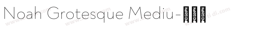 Noah Grotesque Mediu字体转换 Noah Grotesque Mediu字体转换
